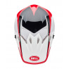 Casque BELL MX-9 Mips - Rift Gloss Red/White - Dr Rider