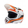 Casque BELL MX-9 Mips - Rift Gloss Orange/White - Dr Rider