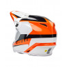 Casque BELL MX-9 Mips - Rift Gloss Orange/White - Dr Rider