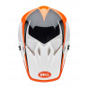 Casque BELL MX-9 Mips - Rift Gloss Orange/White - Dr Rider