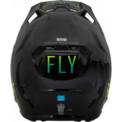 Casque FLY RACING Formula CC Centrum - noir/bleu/jaune fluo - Dr Rider