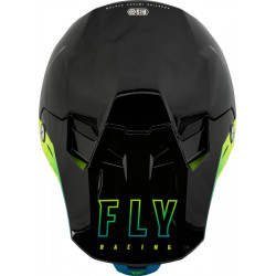 Casque FLY RACING Formula CC Centrum - noir/bleu/jaune fluo - Dr Rider