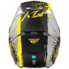 Casque FLY RACING Formula CP Manic - gris mat/noir/jaune - Dr Rider