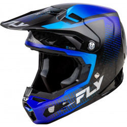 Casque FLY RACING Formula S Carbon Protocol - noir carbone/bleu - Dr Rider