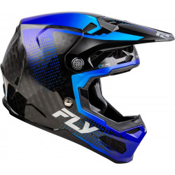 Casque FLY RACING Formula S Carbon Protocol - noir carbone/bleu - Dr Rider