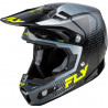 Casque FLY RACING Formula S Carbon Protocol - noir carbone/gris/Hi-Vis - Dr Rider