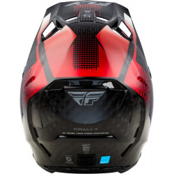 Casque FLY RACING Formula S Carbon Protocol - noir carbone/rouge - Dr Rider