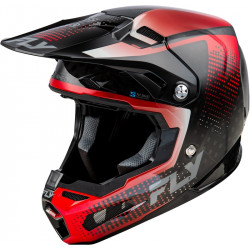 Casque FLY RACING Formula S Carbon Protocol - noir carbone/rouge - Dr Rider