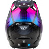 Casque FLY RACING Formula S Carbon Protocol - noir carbone/bleu/rose - Dr Rider