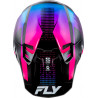 Casque FLY RACING Formula S Carbon Protocol - noir carbone/bleu/rose - Dr Rider