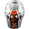 Casque FLY RACING Formula CP Slice - gris/orange/noir - Dr Rider