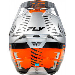 Casque FLY RACING Formula CP Slice - gris/orange/noir - Dr Rider