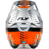 Casque FLY RACING Formula CP Slice - gris/orange/noir - Dr Rider