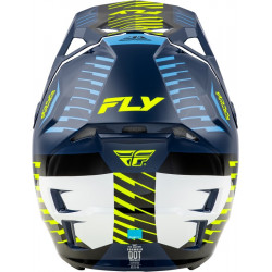 Casque FLY RACING Formula CP Slice - Navy/Hi-Vis/blanc - Dr Rider