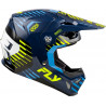 Casque FLY RACING Formula CP Slice - Navy/Hi-Vis/blanc - Dr Rider