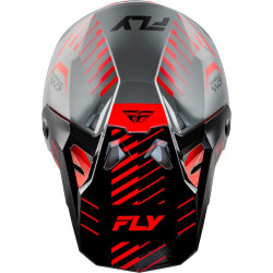 Casque FLY RACING Formula CP Slice - gris/rouge/noir - Dr Rider