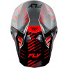 Casque FLY RACING Formula CP Slice - gris/rouge/noir - Dr Rider