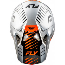 Casque FLY RACING Formula CP Slice - gris/orange/noir - Dr Rider