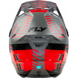 Casque FLY RACING Formula CP Slice - gris/rouge/noir - Dr Rider