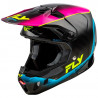 Casque FLY RACING Formula CC L.E. Underglow - gris/rose/bleu - Dr Rider