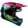 Casque FLY RACING Formula CC L.E. Underglow - gris/rose/bleu - Dr Rider