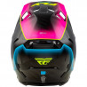 Casque FLY RACING Formula CC L.E. Underglow - gris/rose/bleu - Dr Rider