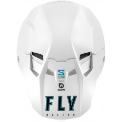 Casque FLY RACING Formula S Carbon Solid - blanc - Dr Rider