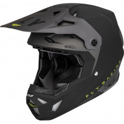 Casque FLY RACING Formula CP Slant Noir/Gris/Jaune Fluo XL - Dr Rider