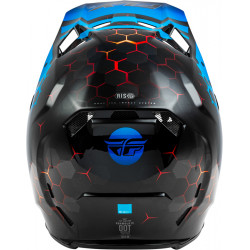 Casque FLY RACING Formula CC Tektonic - noir/bleu/rouge - Dr Rider