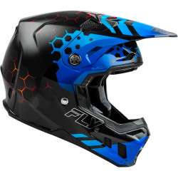 Casque FLY RACING Formula CC Tektonic - noir/bleu/rouge - Dr Rider