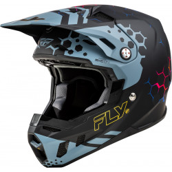 Casque FLY RACING Formula CC Tektonic - noir mat/Slate - Dr Rider
