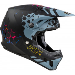 Casque FLY RACING Formula CC Tektonic - noir mat/Slate - Dr Rider