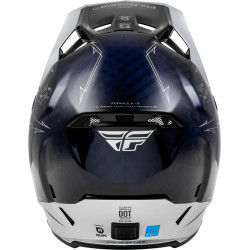 Casque FLY RACING Formula Smart Carbon Legacy - bleu carbone/argent - Dr Rider