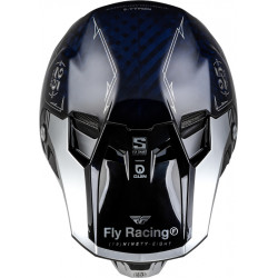 Casque FLY RACING Formula Smart Carbon Legacy - bleu carbone/argent - Dr Rider