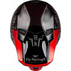 Casque FLY RACING Formula Smart Carbon Legacy - rouge carbone/noir - Dr Rider