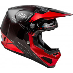 Casque FLY RACING Formula Smart Carbon Legacy - rouge carbone/noir - Dr Rider