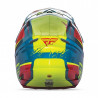Casque FLY RACING F2 Carbon Mips Retrospec 2017 Rouge/Hi-Vizion S - Dr Rider
