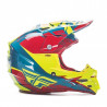 Casque FLY RACING F2 Carbon Mips Retrospec 2017 Rouge/Hi-Vizion S - Dr Rider