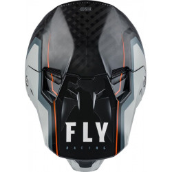 Casque FLY RACING Formula Carbon Axon Noir/Gris/Orange XL - Dr Rider