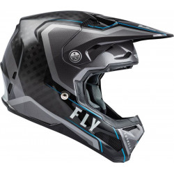 Casque FLY RACING Formula Carbon Axon Noir/Gris/Bleu XL - Dr Rider