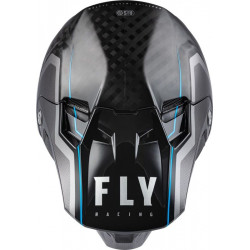 Casque FLY RACING Formula Carbon Axon Noir/Gris/Bleu XL - Dr Rider