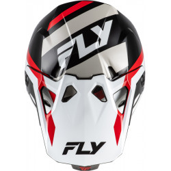 Casque FLY RACING Formula CP Seal - blanc/noir/rouge - Dr Rider