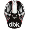 Casque FLY RACING Formula CP Special Edition DBK - noir/blanc/rouge - Dr Rider
