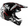 Casque FLY RACING Formula CP Special Edition DBK - noir/blanc/rouge - Dr Rider
