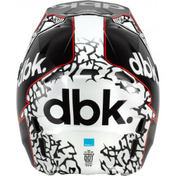 Casque FLY RACING Formula CP Special Edition DBK - noir/blanc/rouge - Dr Rider