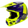 Casque FLY RACING Kinetic Rally - Hi-Vis/bleu/noir - Dr Rider