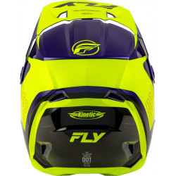 Casque FLY RACING Kinetic Rally - Hi-Vis/bleu/noir - Dr Rider