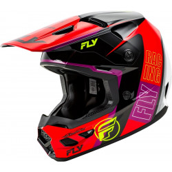Casque FLY RACING Kinetic Rally - rouge/noir/blanc - Dr Rider