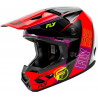 Casque FLY RACING Kinetic Rally - rouge/noir/blanc - Dr Rider