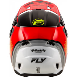 Casque FLY RACING Kinetic Rally - rouge/noir/blanc - Dr Rider
